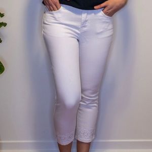 Laura Petites White Jeans